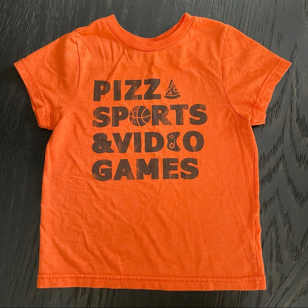 Original Retrobrand Pizza Sports Games Tshirt 5